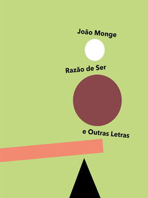 cover image of Razão de Ser e Outras Letras